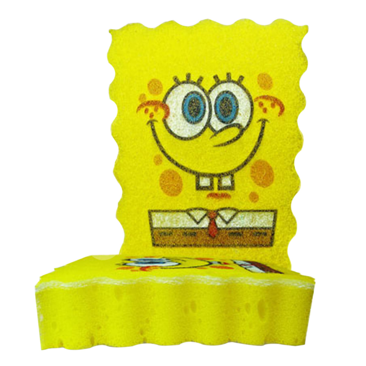 Esponja Retangular para Banho Infantil Ponjita Amarela