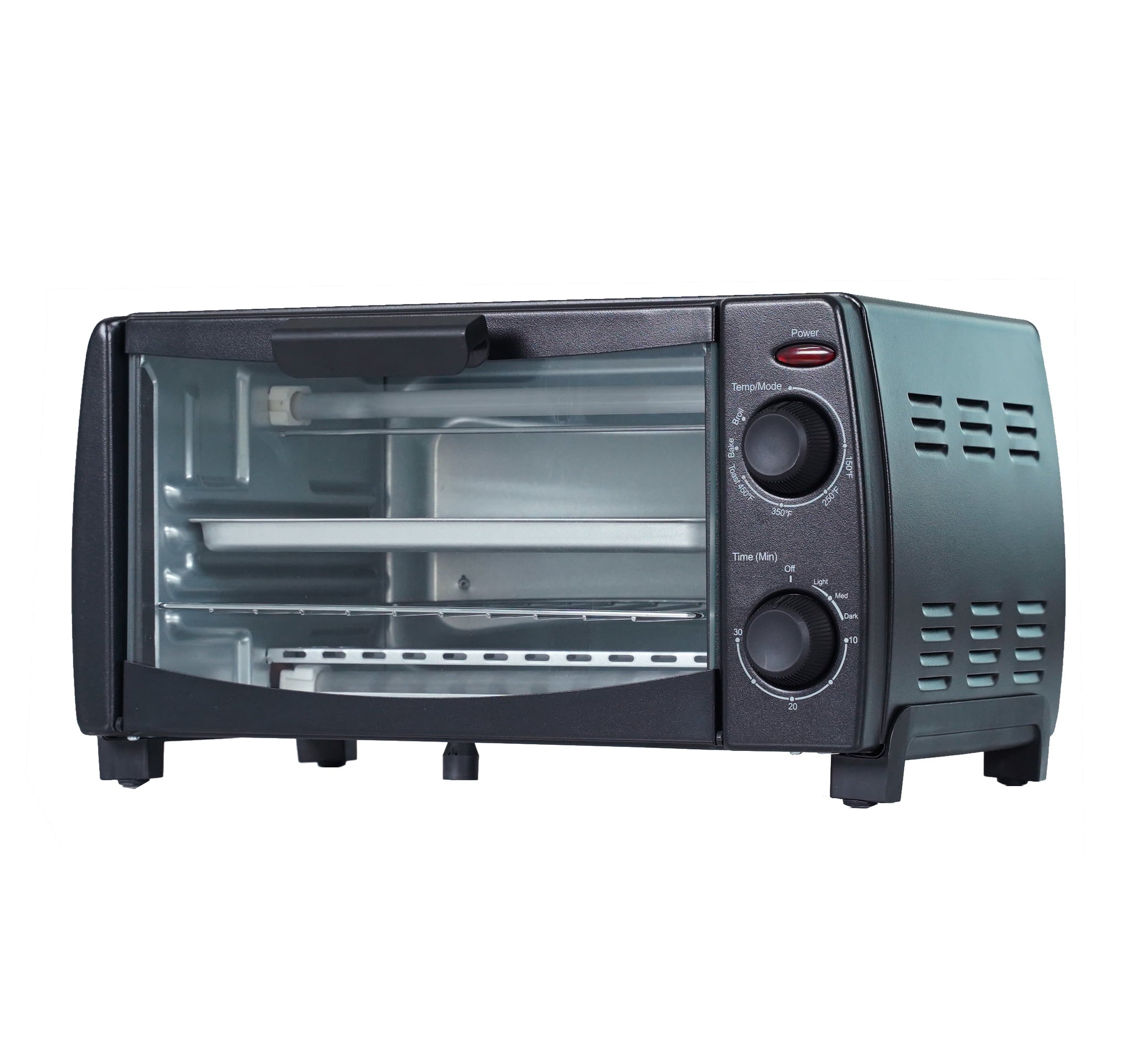 Mainstays 4 Slice Toaster Oven, Black