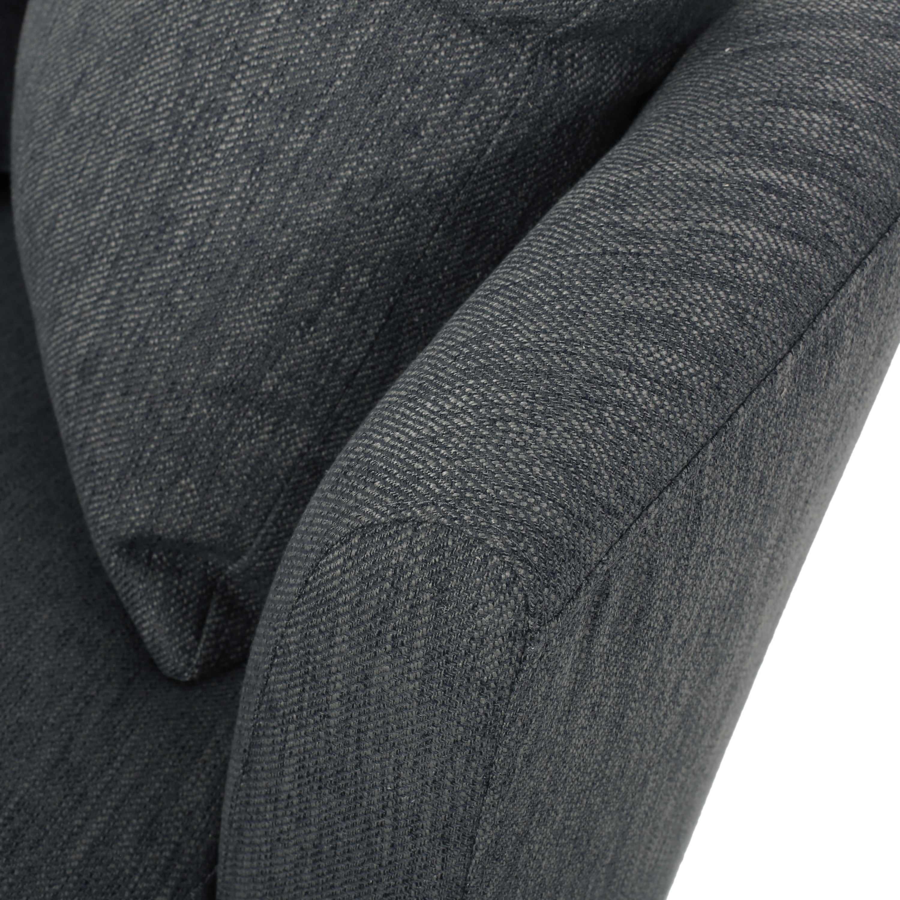 Dawson Contemporary Upholstered Swivel Club Chair