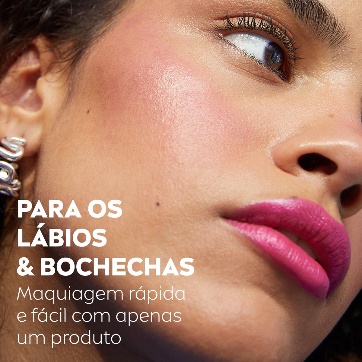 Hidratante Labial NIVEA Hidra Color Rosa Pink 4,8g