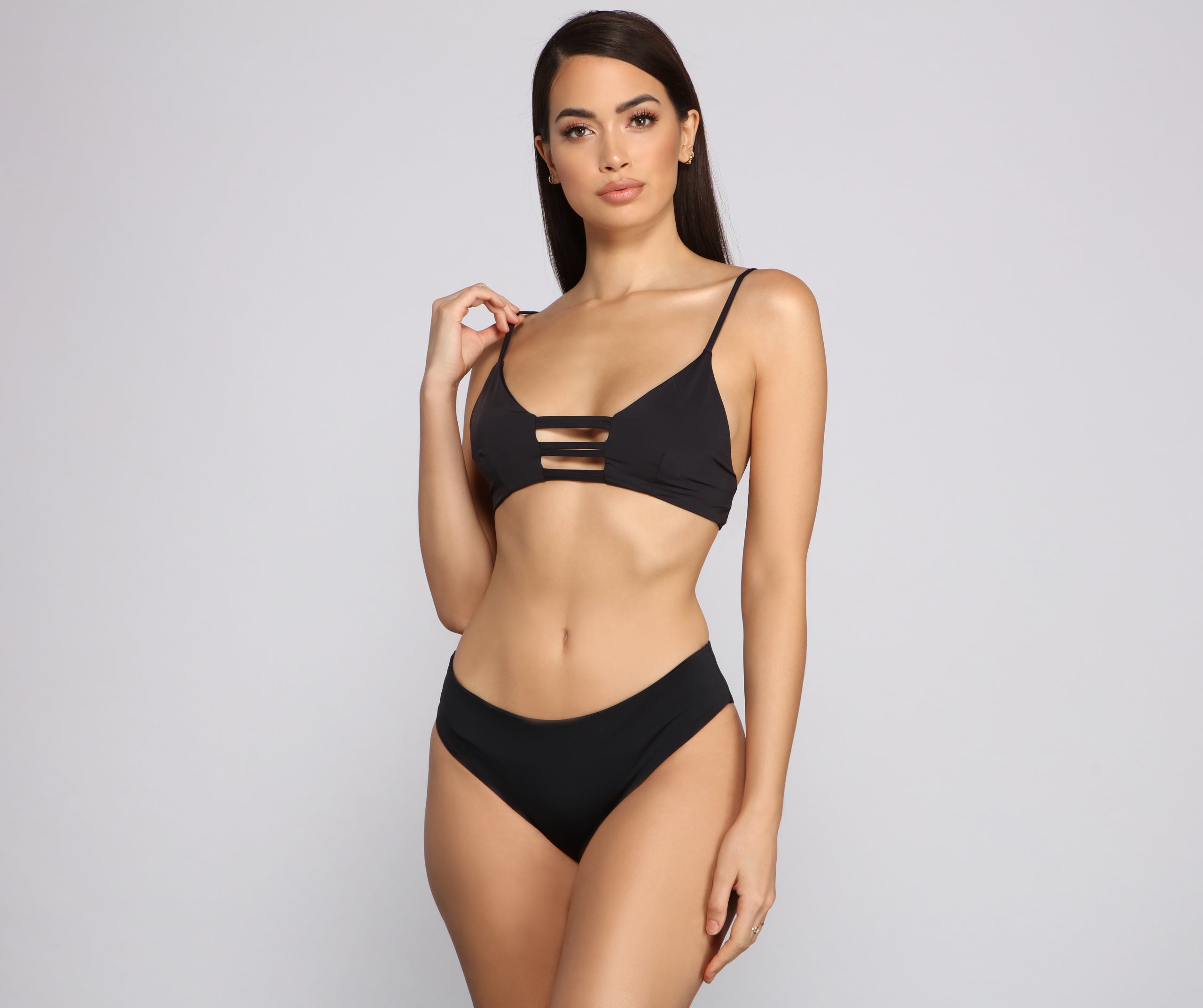 Criss Cross Chic Bikini Top