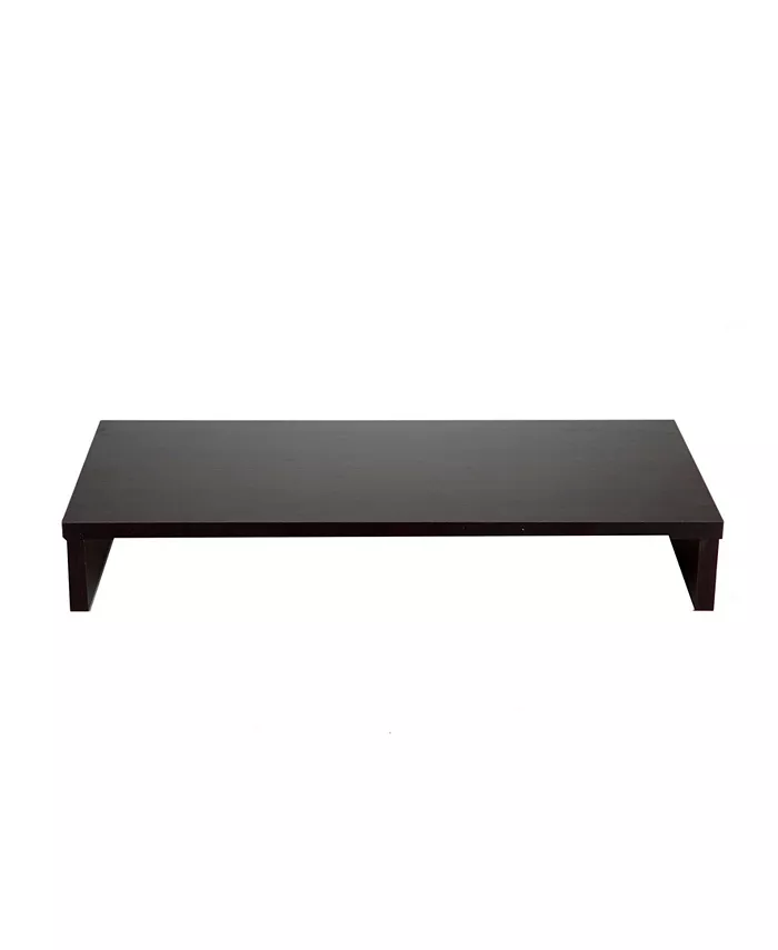 Mind Reader Wooden Monitor Stand Riser