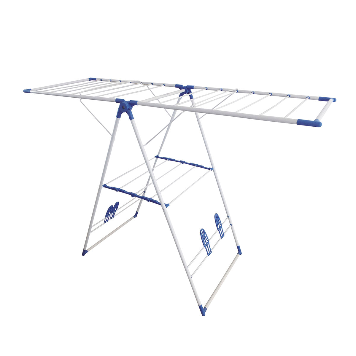 Varal de Chao em Ferro 1,04m Branco Carrefour Home HO37724