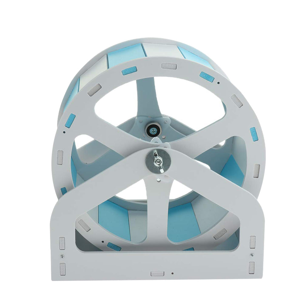 Hemoton Hamster Wheel Exercise Wheels Small Running Stuff Hedgehog Accessories Cage Quiet Animal Stand Pet
