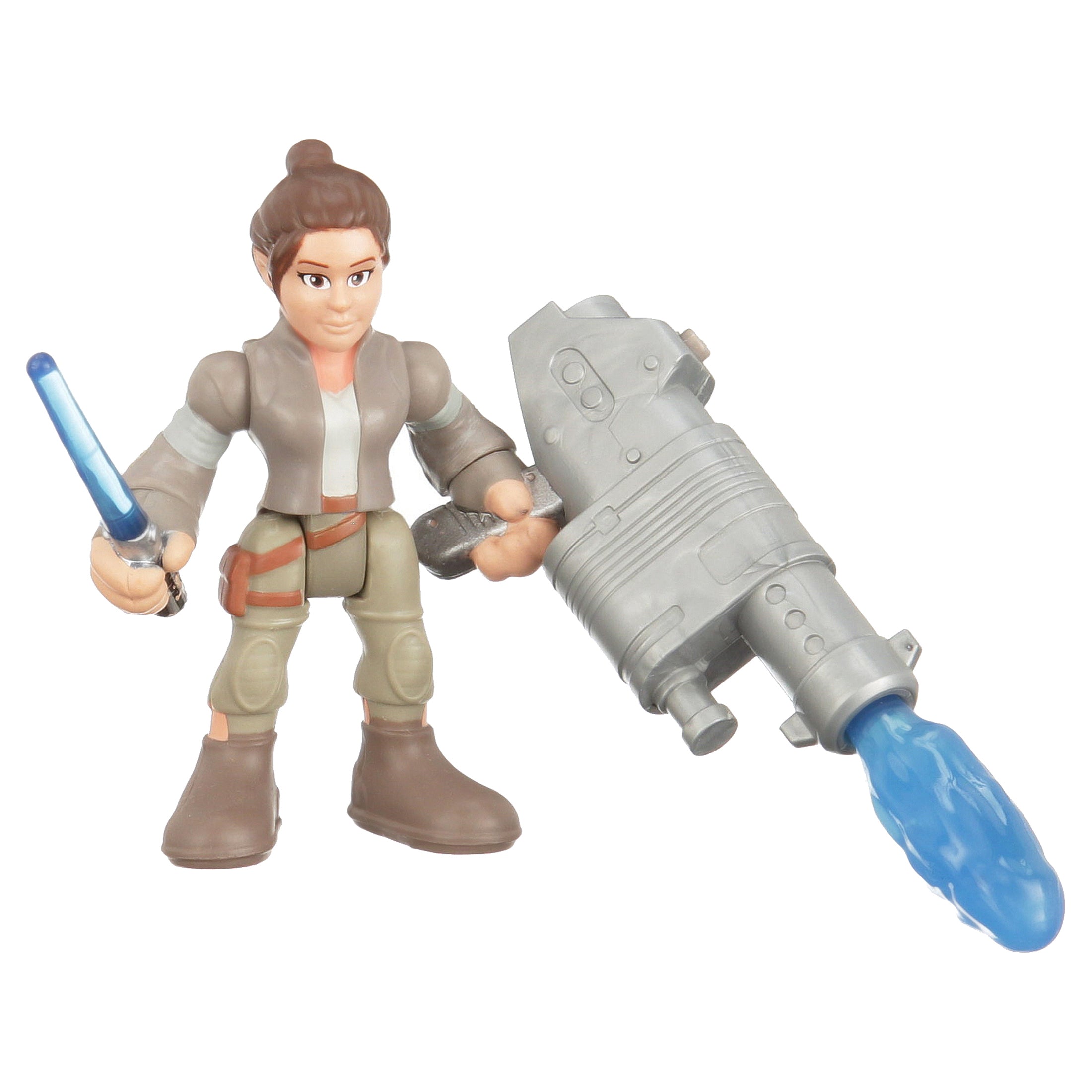Playskool Star Wars Galactic Heroes Rey (Resistance Outfit) and Kylo Ren