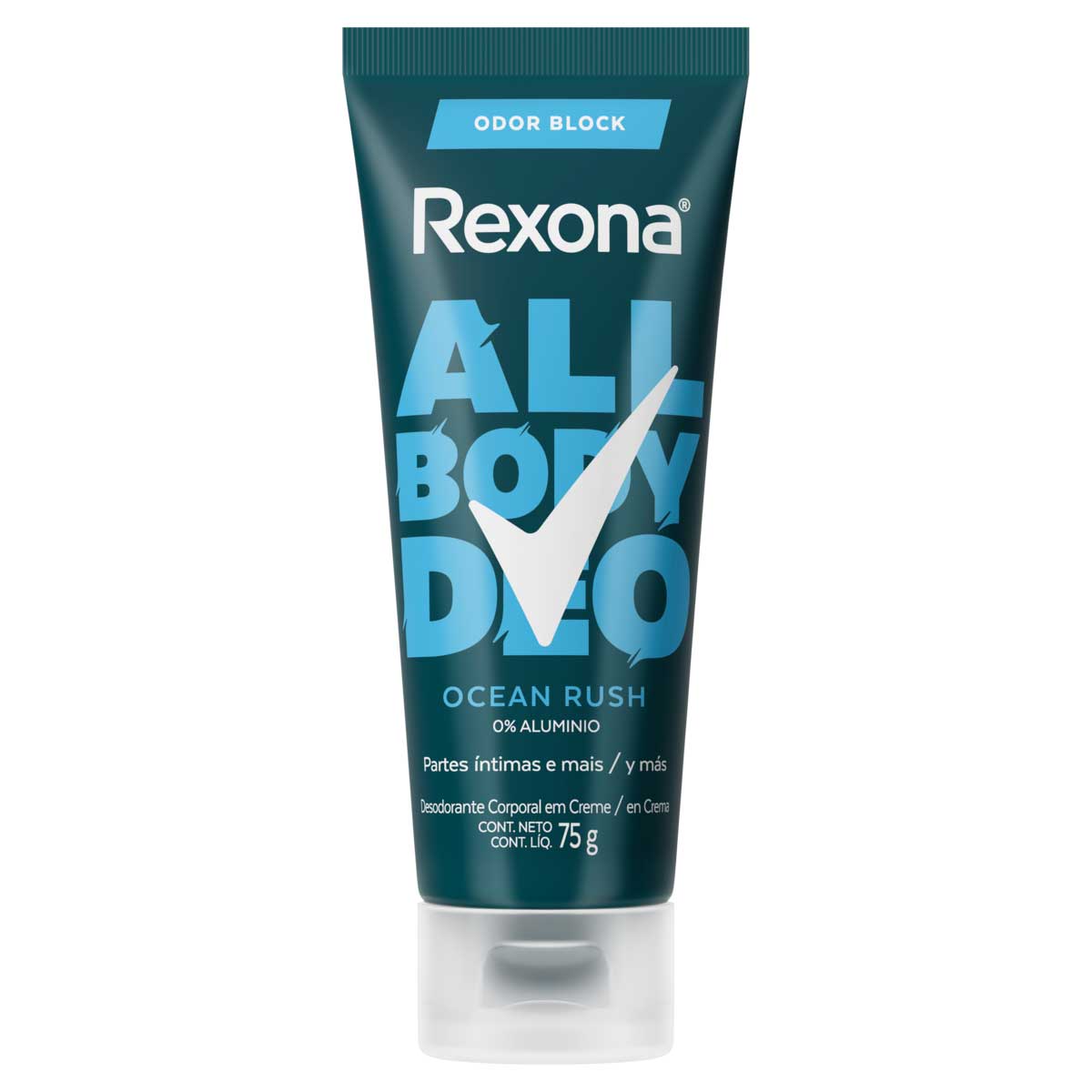 Desodorante Creme Rexona All Body Deo Ocean Rush 75g