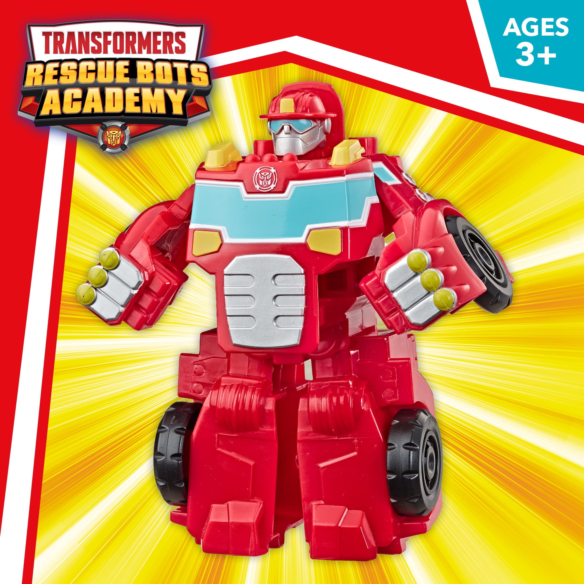 Transformers Rescue Bots Academy Heatwave the Fire-Bot Converting Toy Action Figure