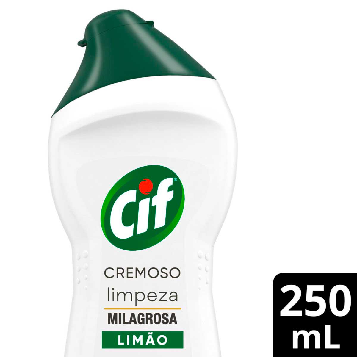CIF Cremoso Limpeza Milagrosa Limao para casa 250 ml