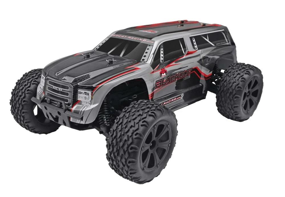REDCAT RACING BLACKOUT-XTE-SILVERSUV Redcat Racing Blackout XTE 1:10 Scale Trucks
