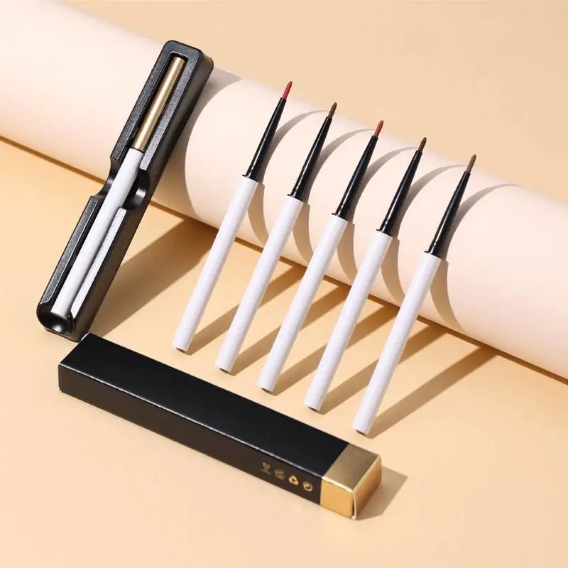 7 color Custom Private Label Makeup Automatic Gel eye Pencil