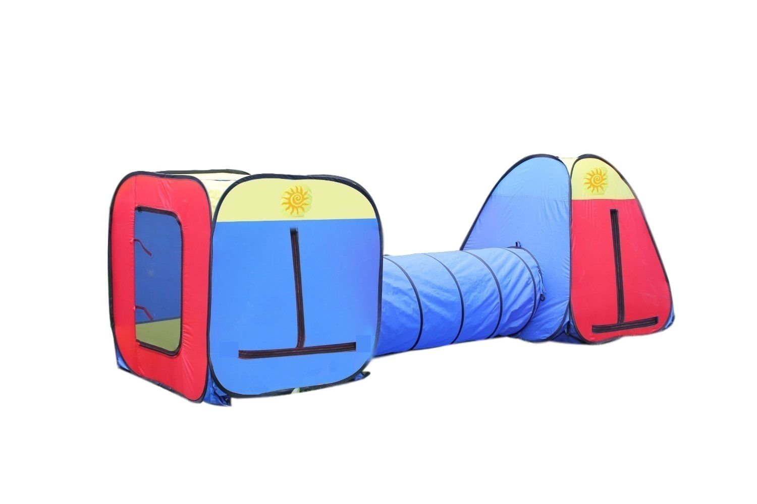 Boys Play Tent, Play Ground, Room, Child Tunnel New Play Hut. Inside – Outside