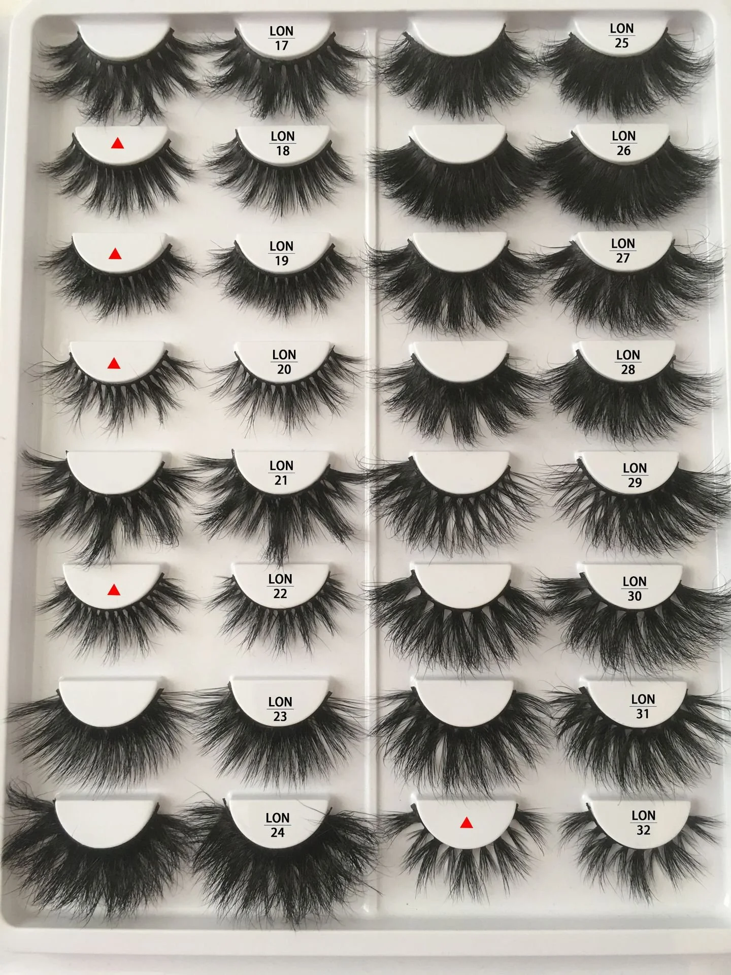 False Eyelashes Fluffy Faux Mink Lashes 5D Lashes