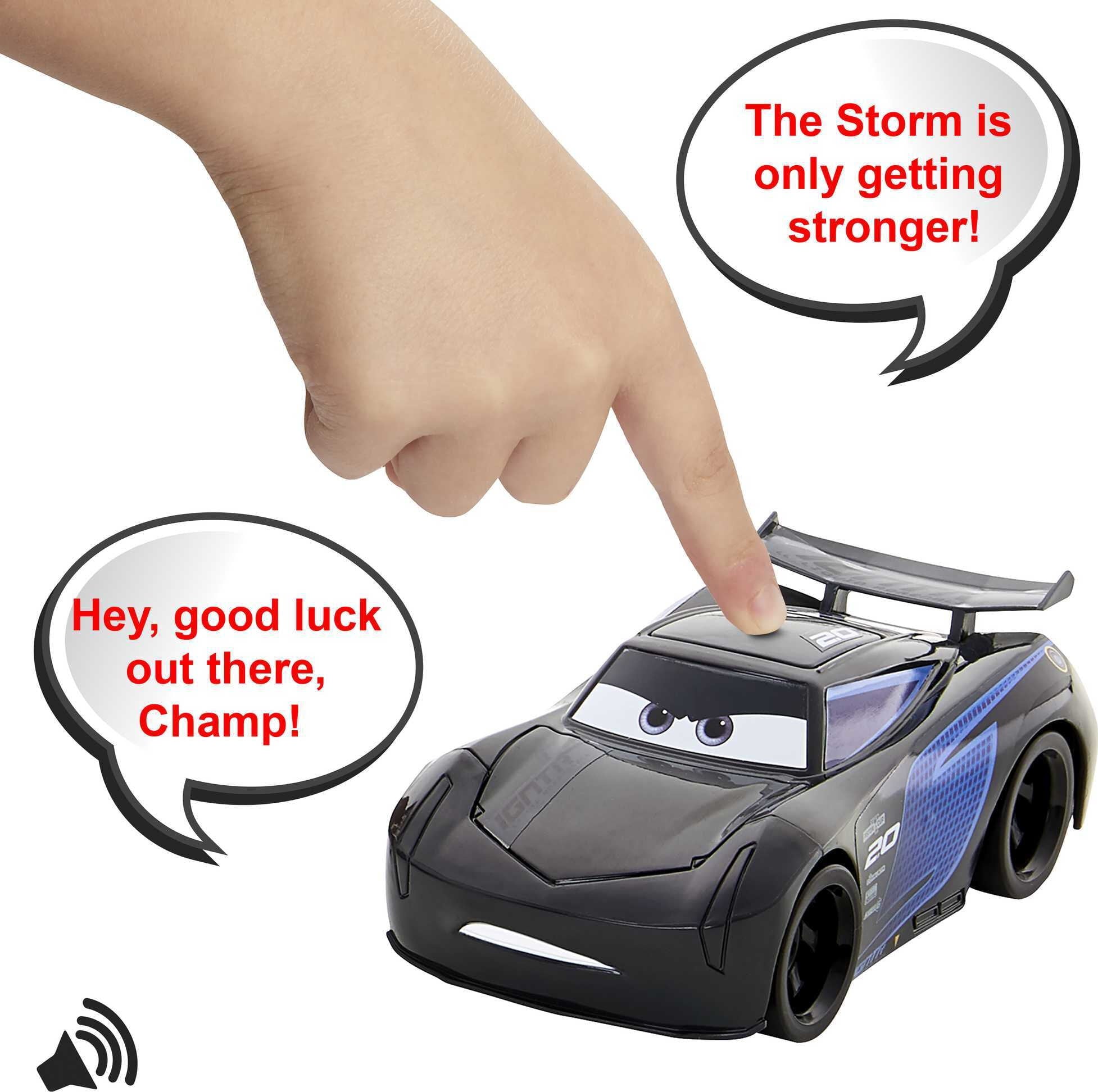 Disney Pixar Cars Track Talkers Jackson Storm Talking Vehicle