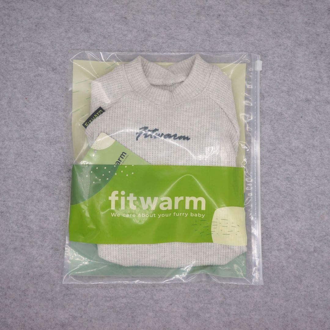 Fitwarm Turtleneck Knitted Dog Sweaters Winter Outfits Knitwear Pet Coats Cat Clothes Wine Large