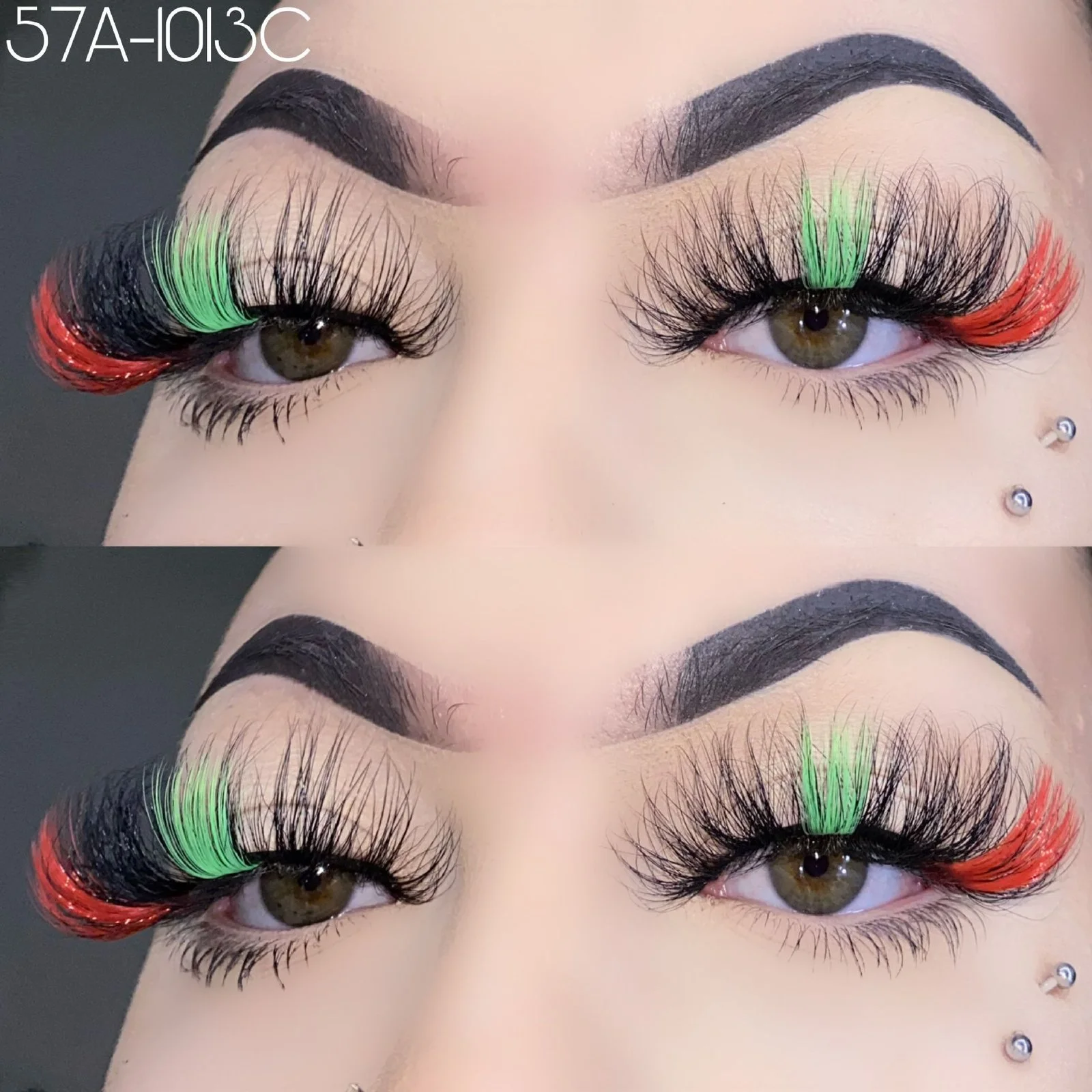 Custom Private Label 5D Color False Eyelashes