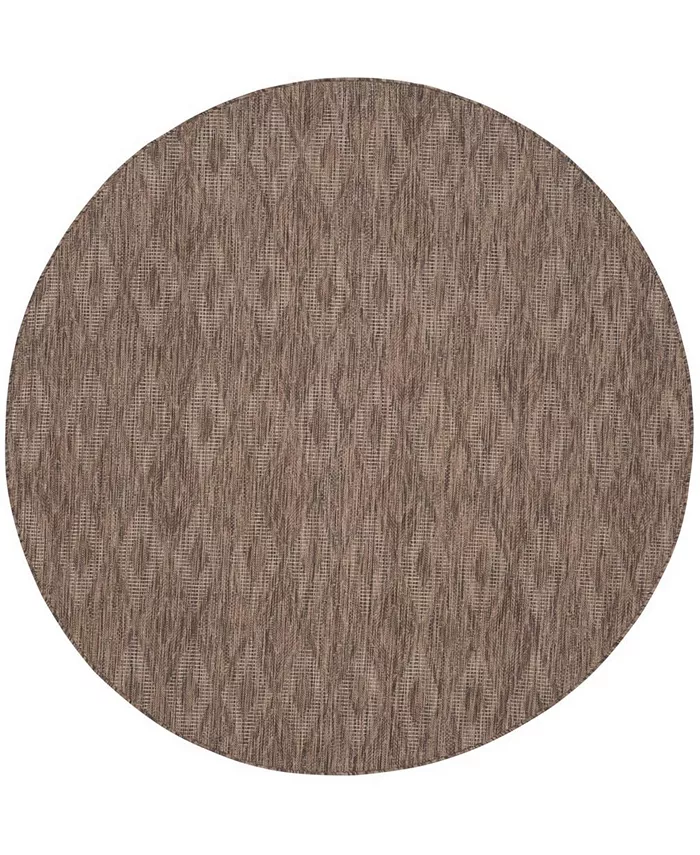 Safavieh Courtyard Brown 6'7