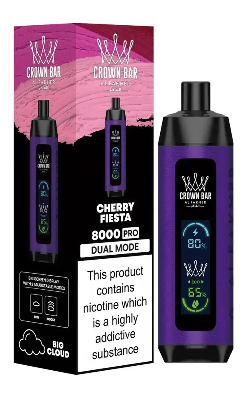 Al Fakher Crown Bar Pro 8000 Disposable