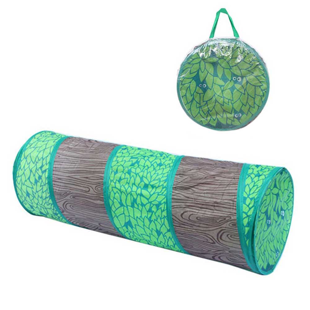 GIUGT Play Tunnel Camouflage Pop Up Tunnel for Kids Indoor / Outdoor Fun - 18 Dia. x 50 inch