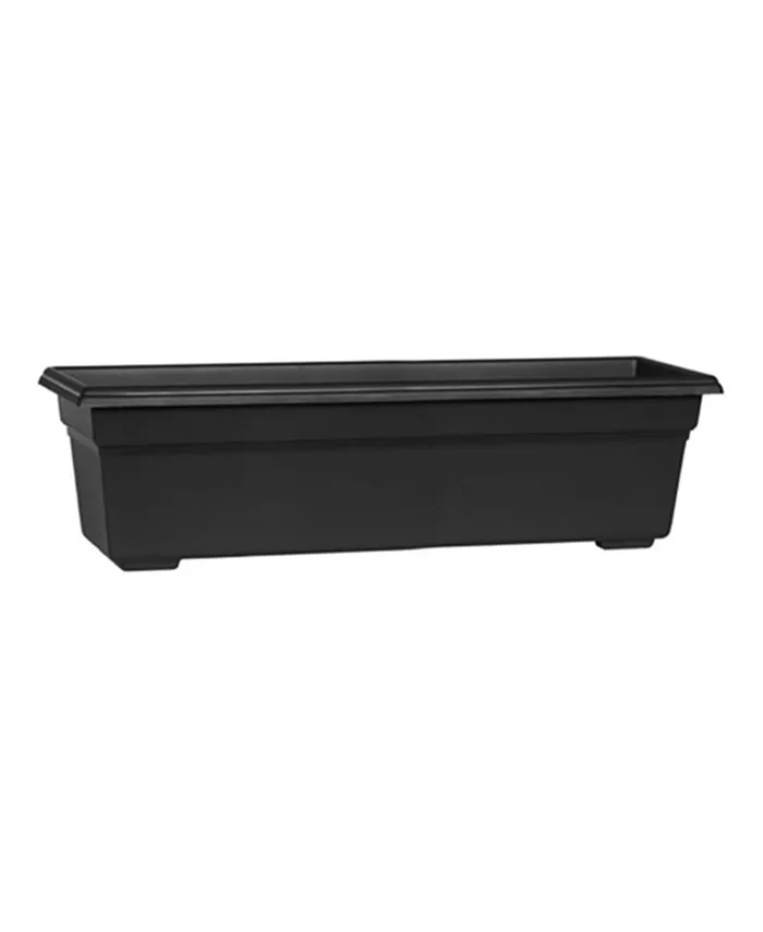 Novelty (#16308) Countryside Flower Box， Black - 30