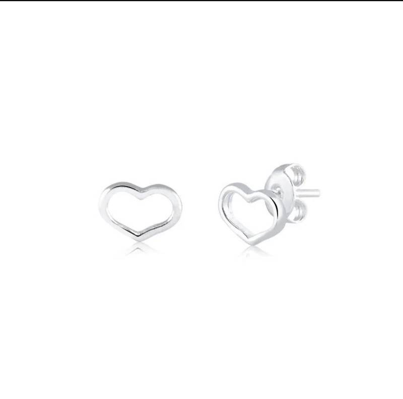 Brinco Coração Vazado