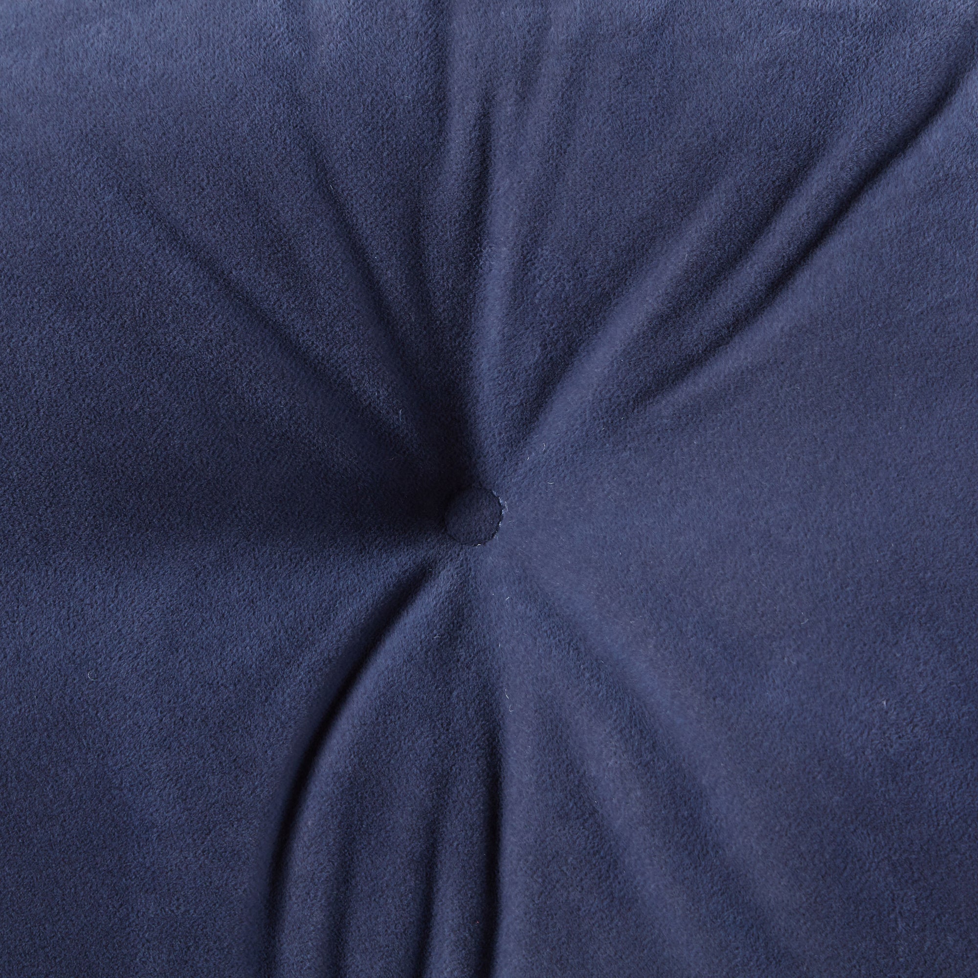 Happy Hounds Chloe Denim Sherpa Cuddler Donut Cat Bed