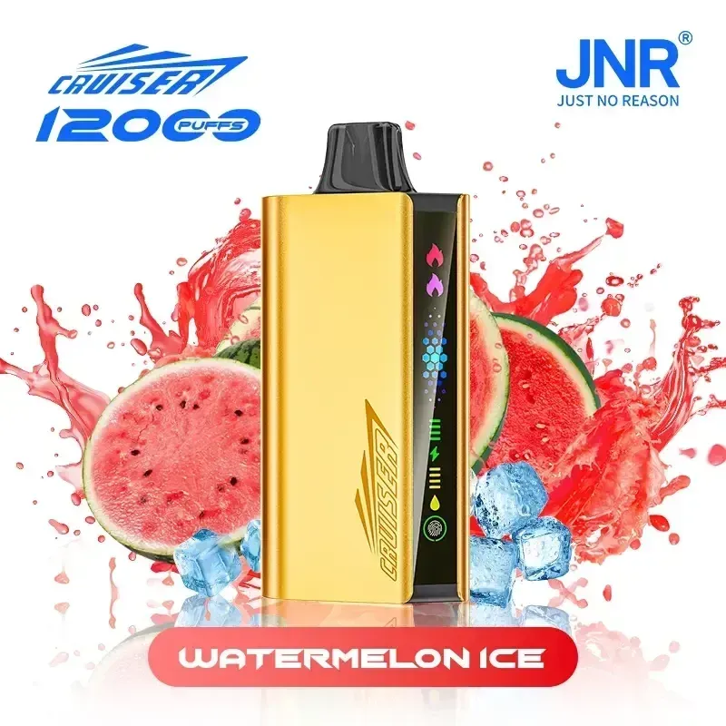 🍉❄️ JNR Cruiser 12K – Watermelon Ice Disposable Vape