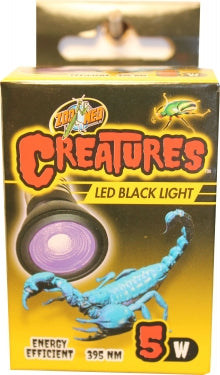 Zoo Med Laboratories Creatures? LED Black Light 5 Watt