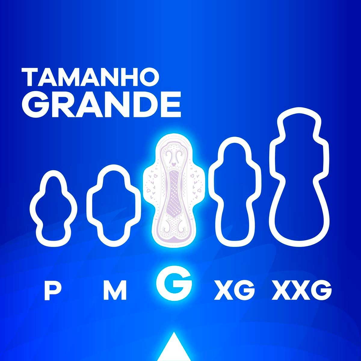 Absorvente Always Noturno G Suave com Abas 8 Unidades