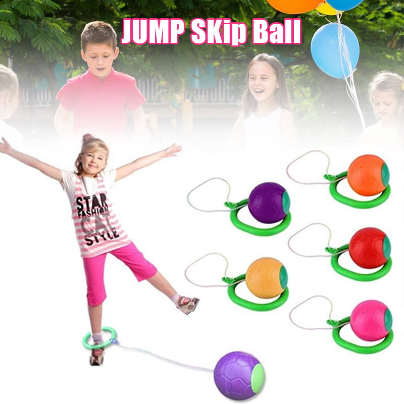 Skip Ball Children Exercise Coordination And Balance Hop Jump Playground Toy New