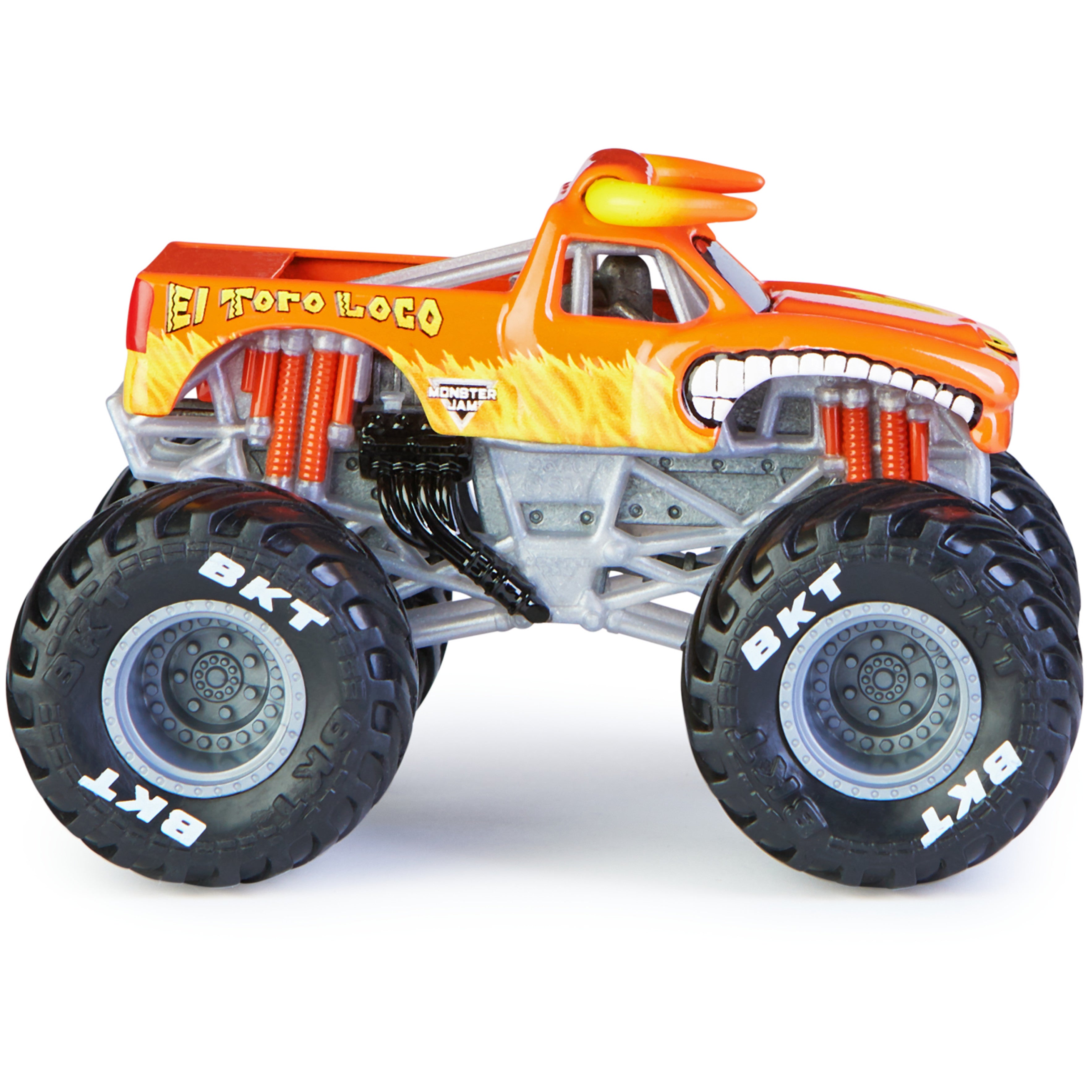 Monster Jam 1:64 El Toro Loco Monster Truck， True Heavy Metal Series