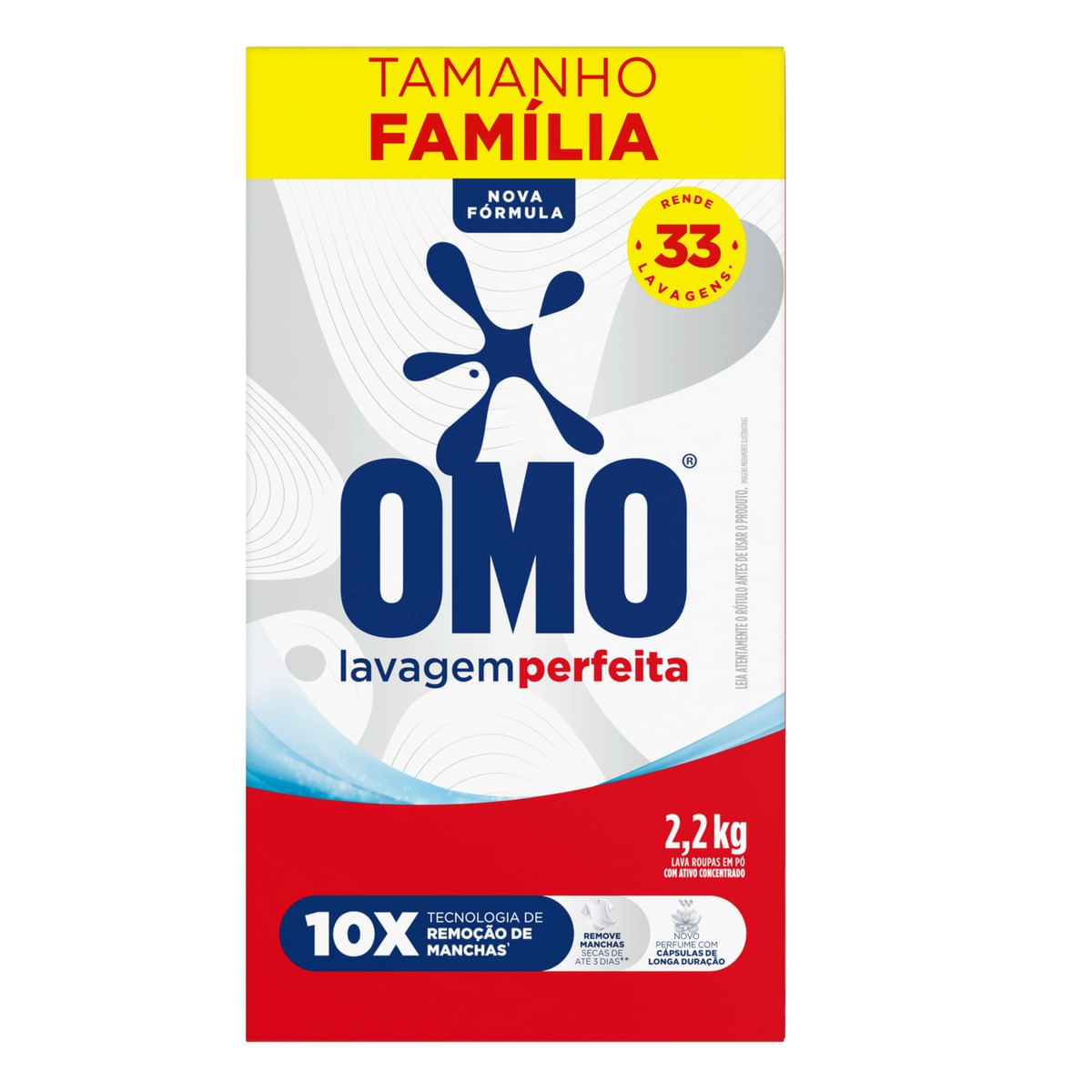 Sabao em Po Omo Lavagem Perfeita 2.2kg