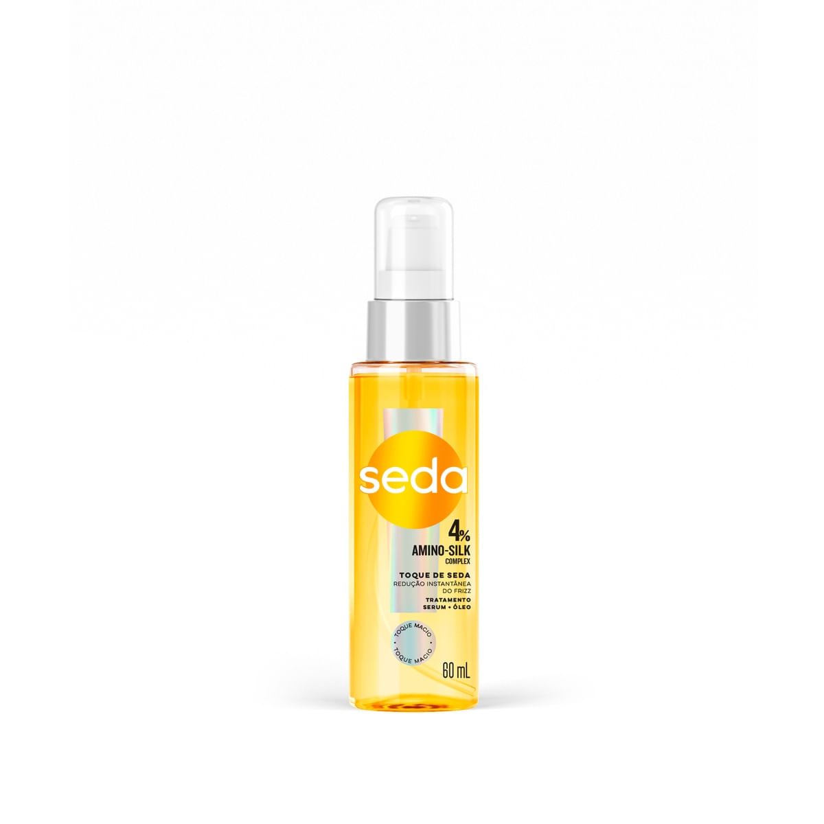 Serum Oleo Tratamento Seda Toque de Seda 60ml Pump