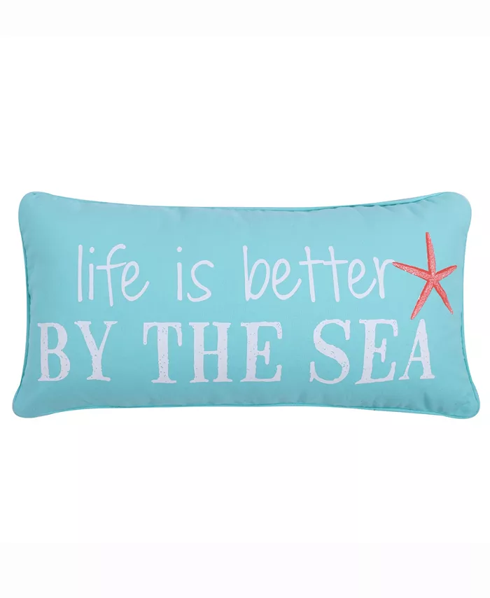 Levtex Life Is Better By The Sea Decorative Pillow， 12