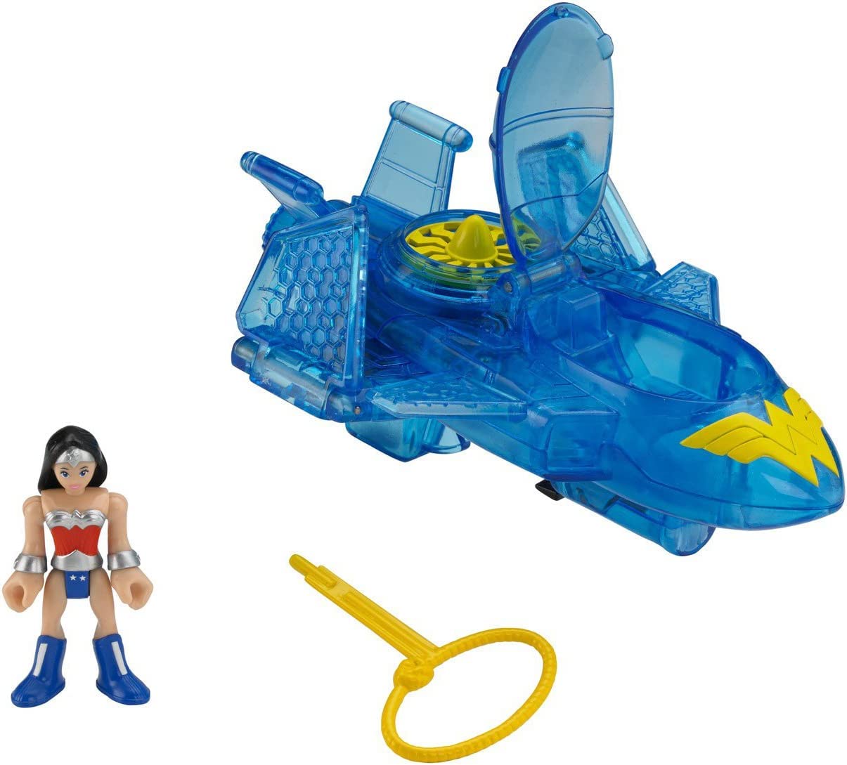 DC Super Friends Imaginext Wonder Woman and Invisible Jet Figure Set