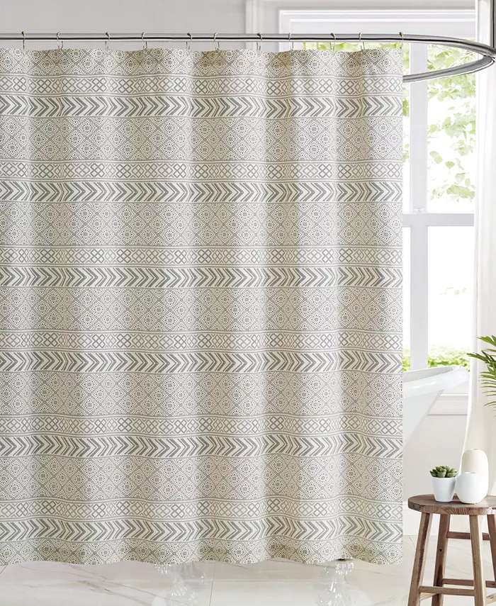Brooklyn Loom Chase Shower Curtain， 72