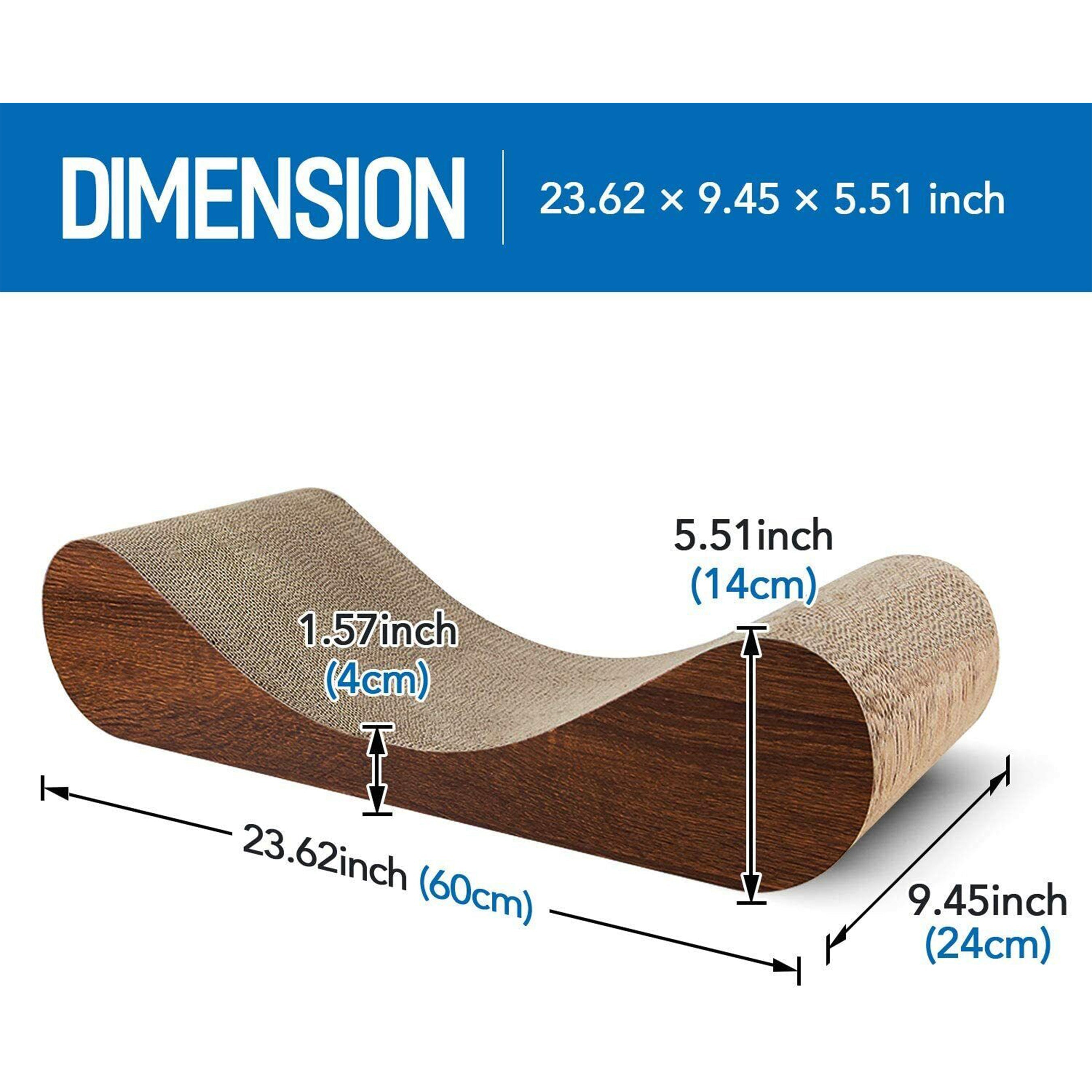 Cat Scratcher Scratcher Lounge - Scratching Board