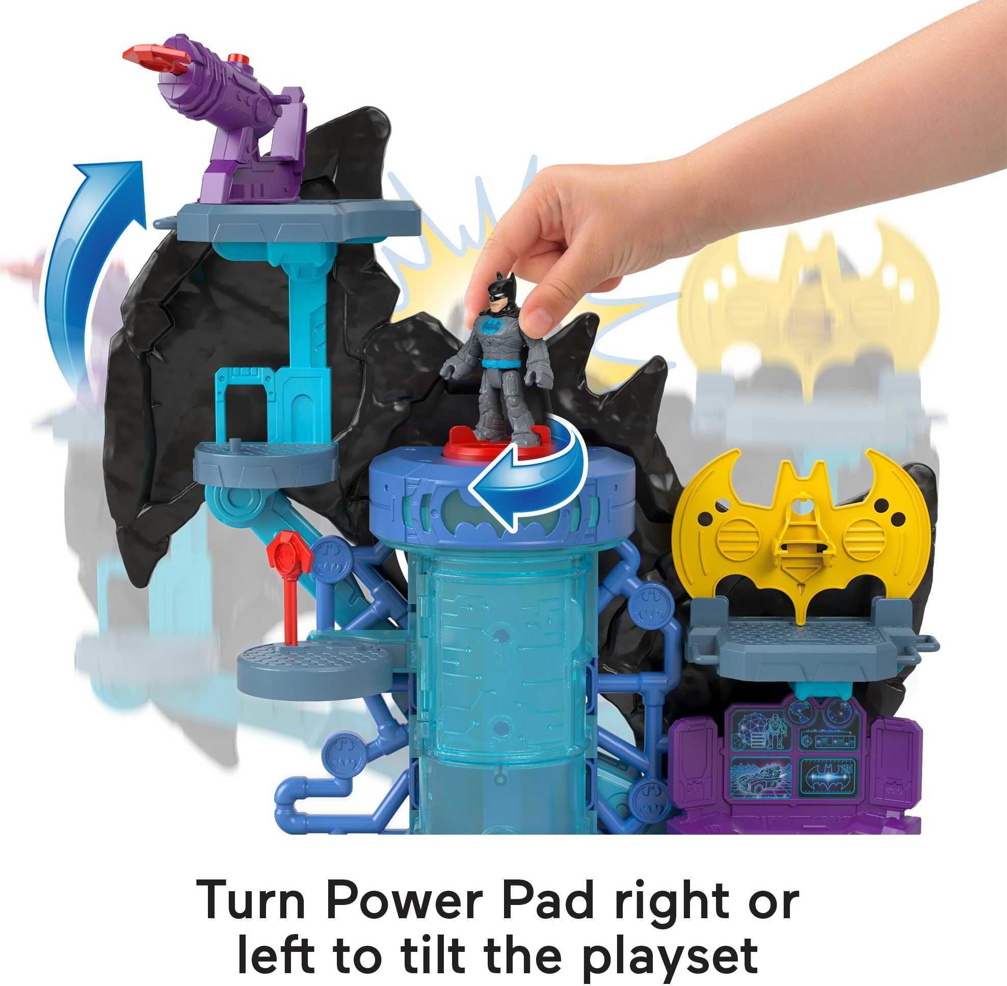 Imaginext DC Super Friends Batman The Joker and The Flash Playset Batcave Showdown