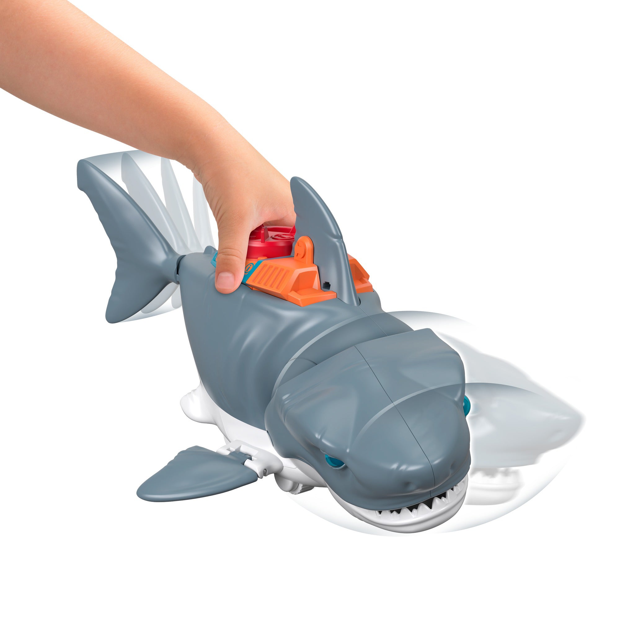 Imaginext Mega Bite Shark Figure with Chomping Action Playset