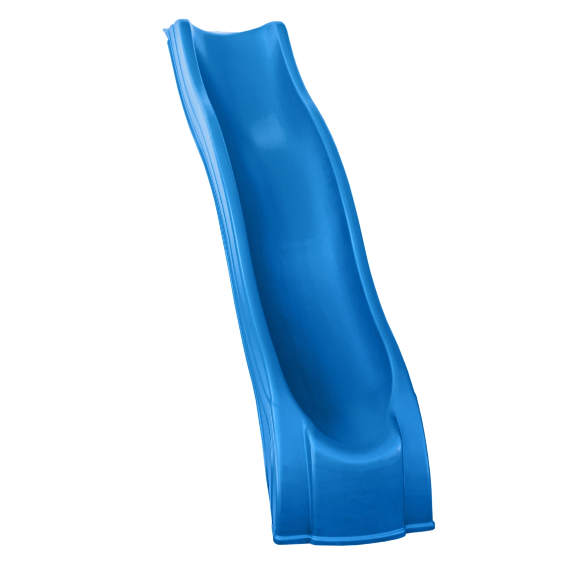 Swing-N-Slide 4 Foot Apex Wave Slide with Lifetime Warranty， Blue