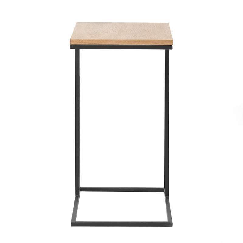 RIVOLI Laptop Table - Natural Oak / Black