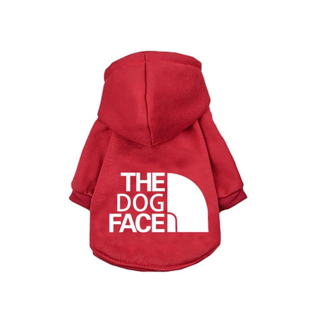 Teddy Corgi Dog Jacket Casual Hoodie Sweater Dog Face