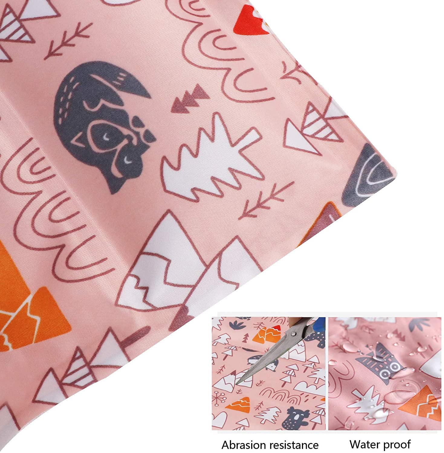 BIGTREE Dog Self Cool Mat Summer Cooling Kennel Crate Comfort Pad Pink Small