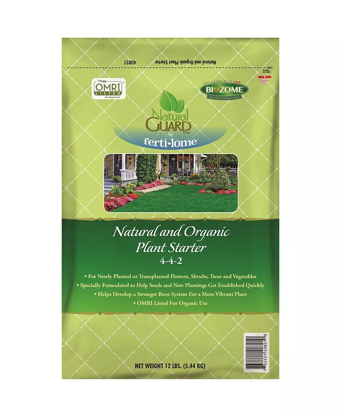 Fertilome Natural Guard Natural and Organic Plant Starter Food， 12lbs