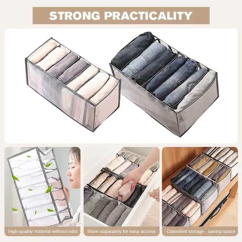 🔥   47% OFF🔥🔥Wardrobe Clothes Organizer & Buy 6 Get Extra 20%