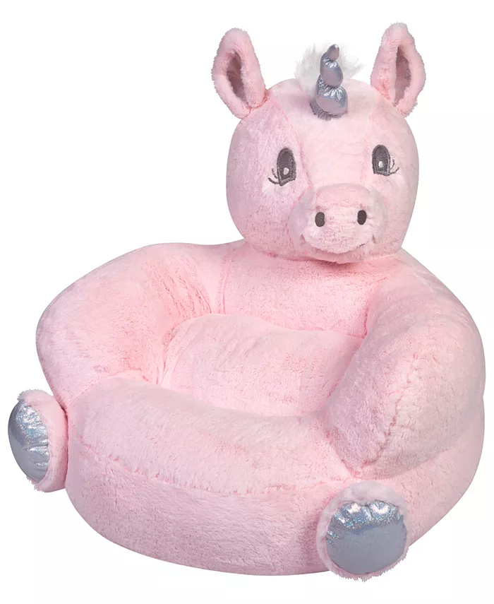 Trend Lab Children's Plush Unicorn Character Chair