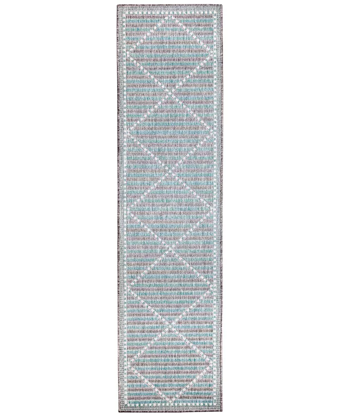 Liora Manne' Malibu Checker Diamond Area Rug