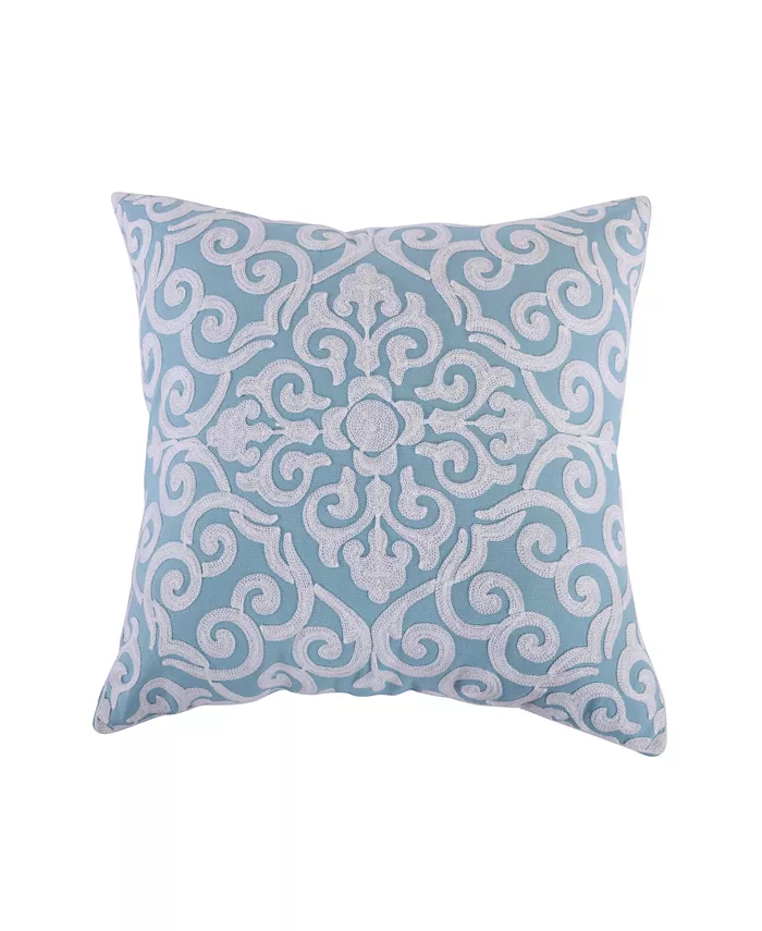 Levtex Architectural Crewel Decorative Pillow， 18