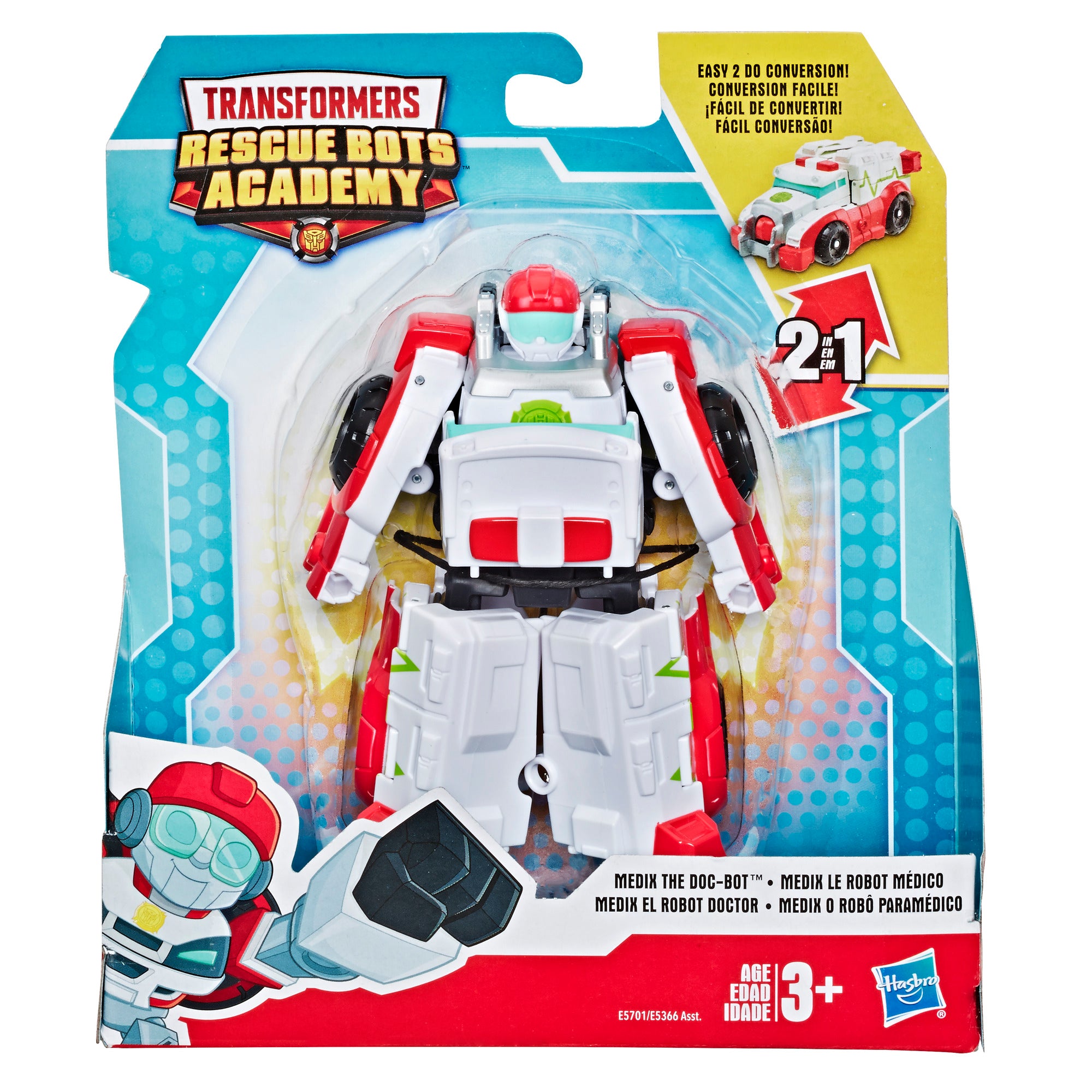 Playskool Heroes Transformers Rescue Bots Academy Medix the Doc-Bot Action Figure