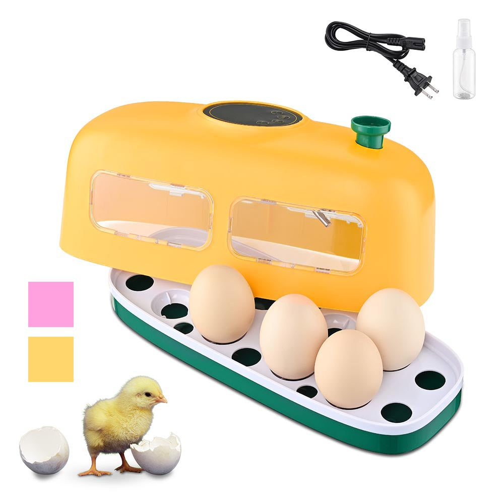Yescom 8 Egg Incubator Hatcher with Egg Candling for Chicken