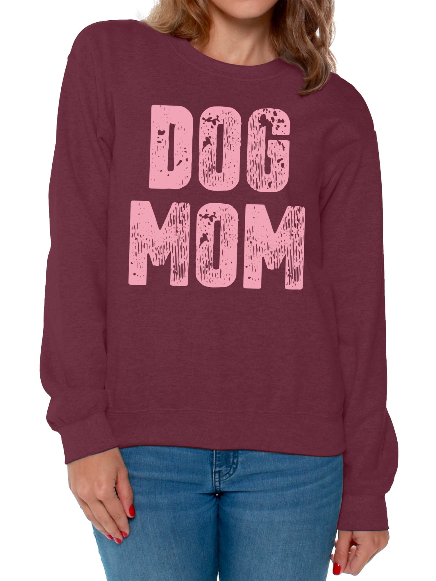 Awkward Styles Dog Mom Crewneck Sweater Pet Mother Sweatshirts